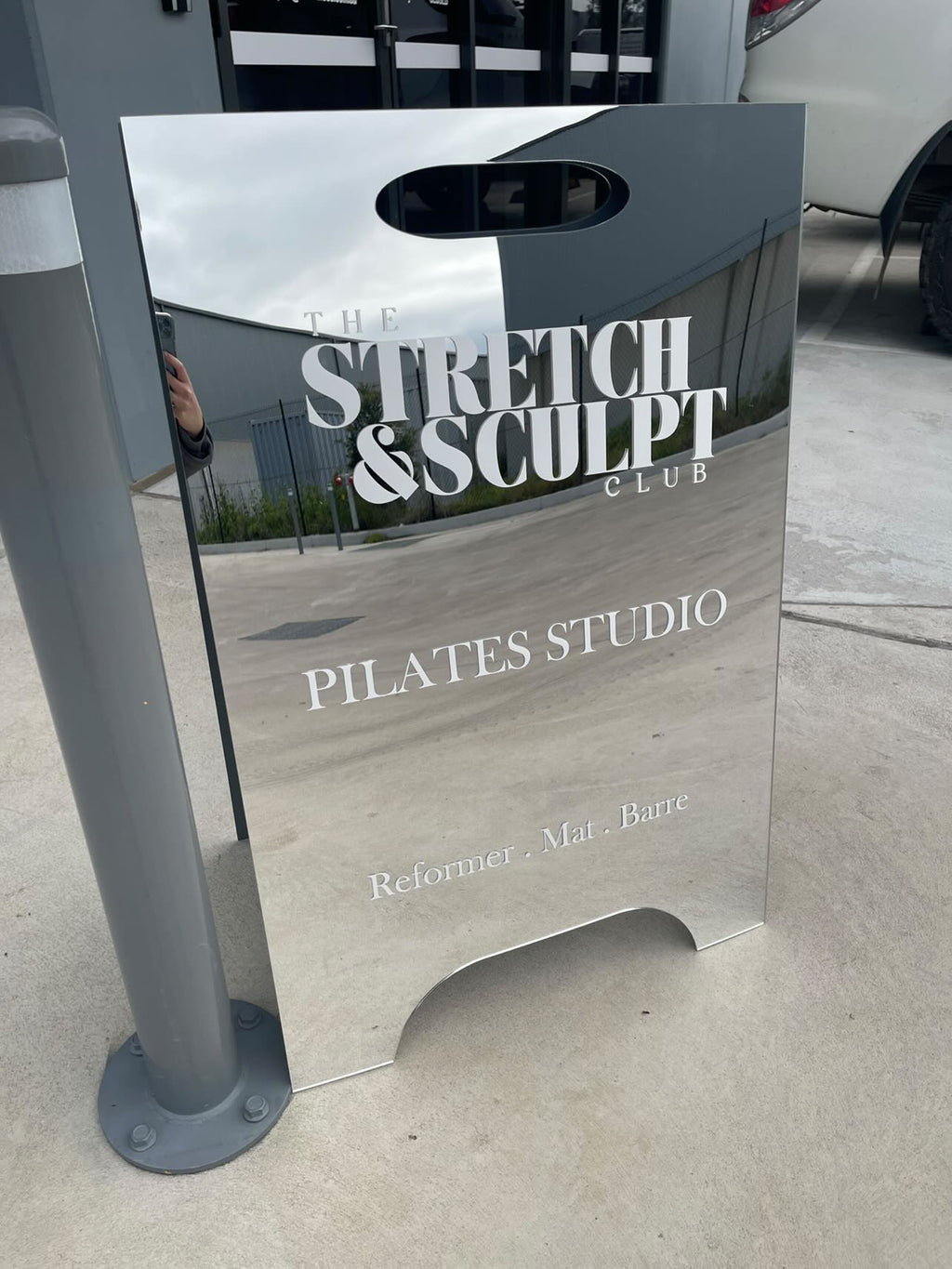 Custom A-Frame Business Sign | Acrylic Shop Signage