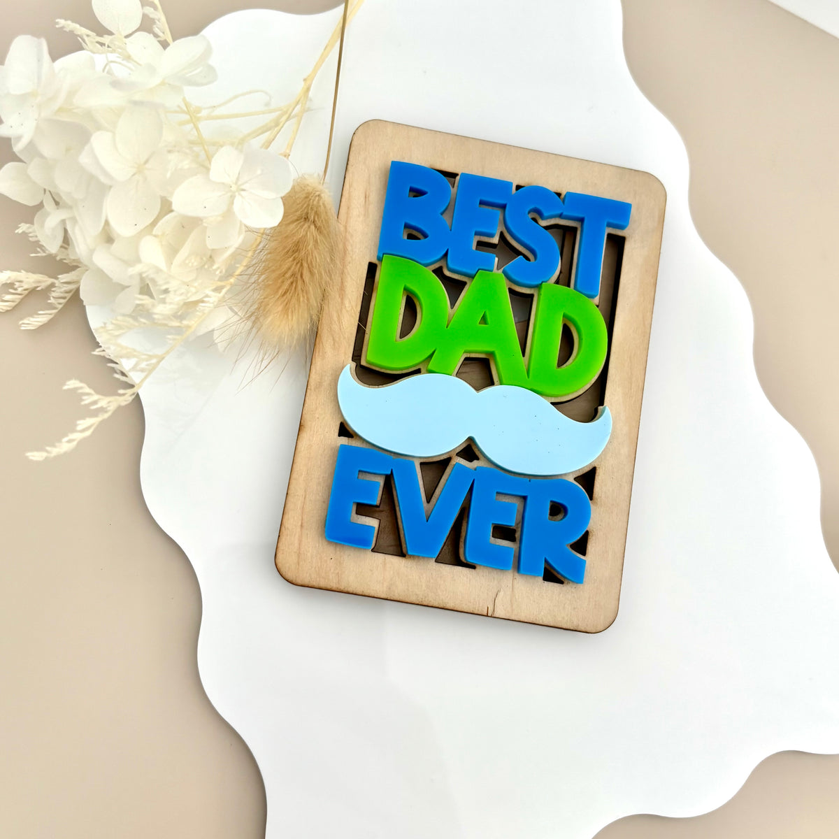 Best Dad Ever Gift Card Holder