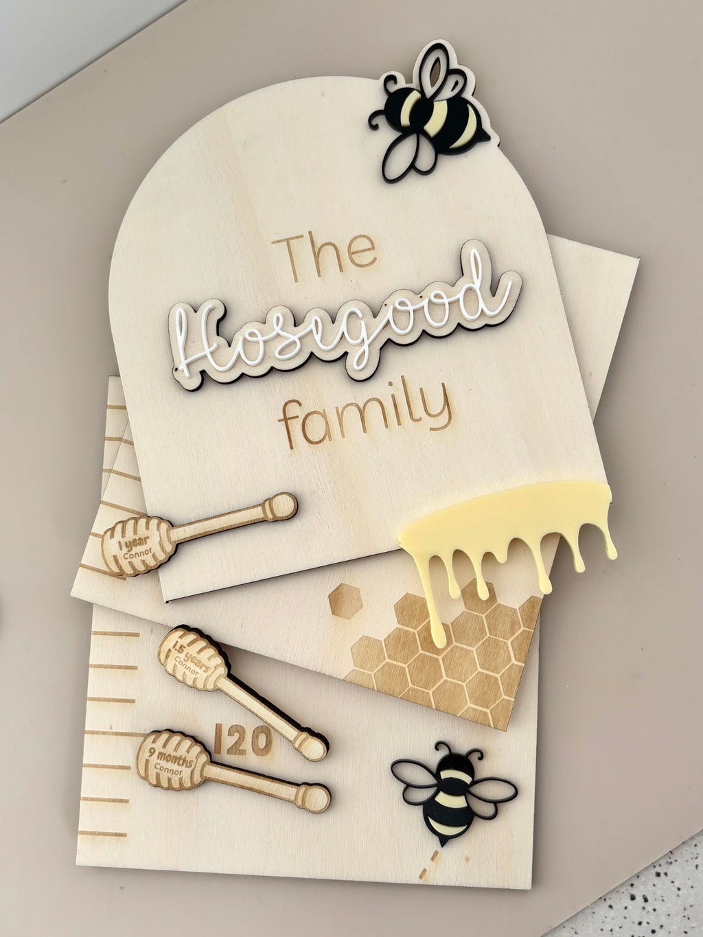 Honey Bee Growth Chart