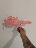 Custom Name Plaque