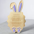 Personalised Easter Bunny Keepsake Letter