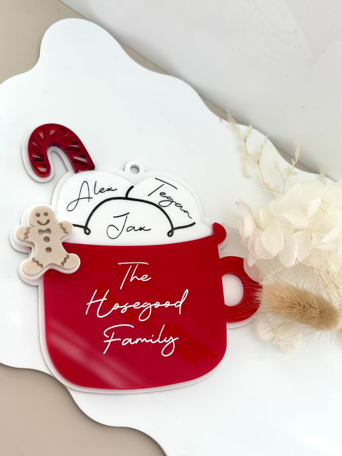 Personalised Family Hot Cocoa Mug