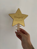 Personalised Christmas Star Tree Topper