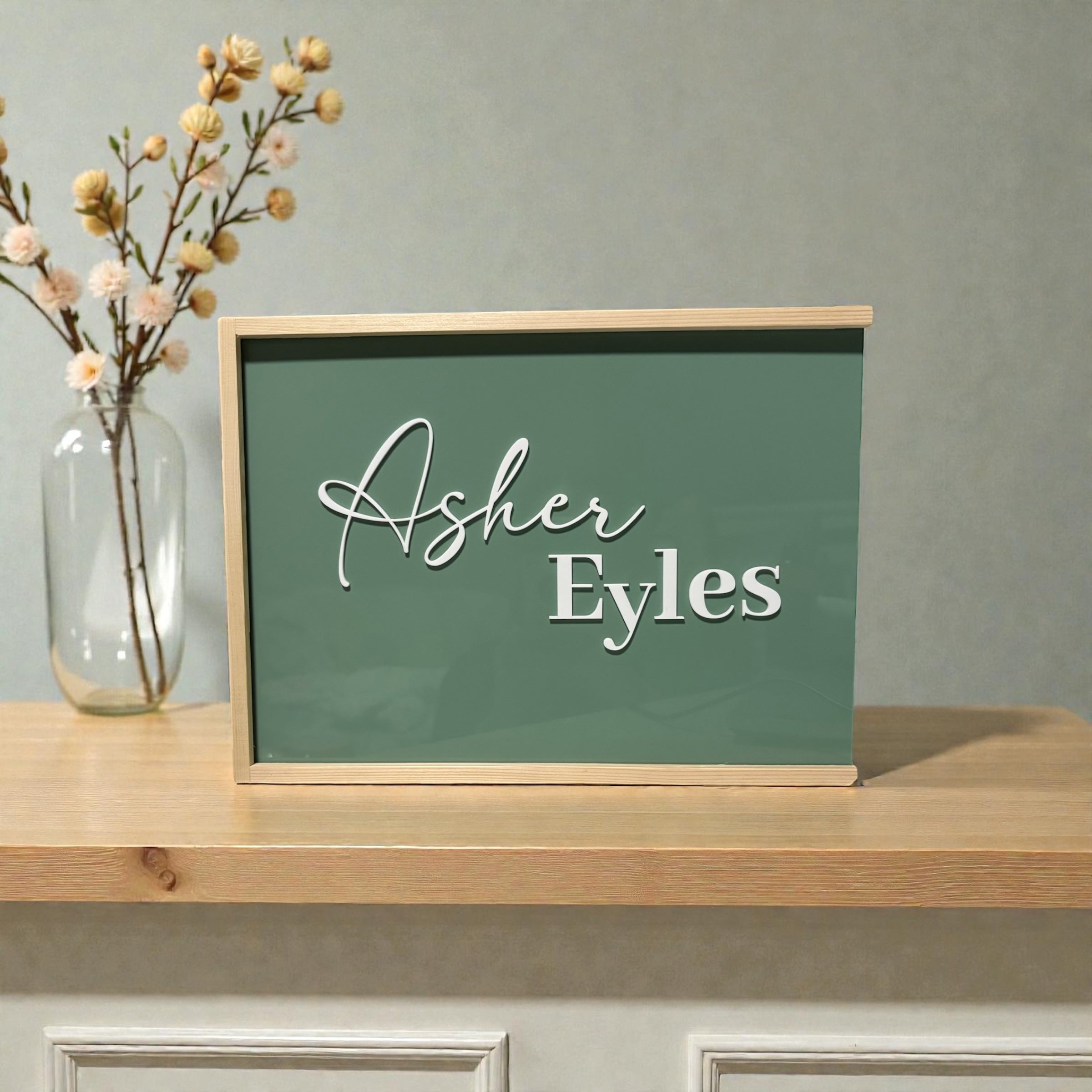 Personalised Name Keepsake Box