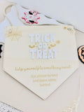 Trick or Treat sign