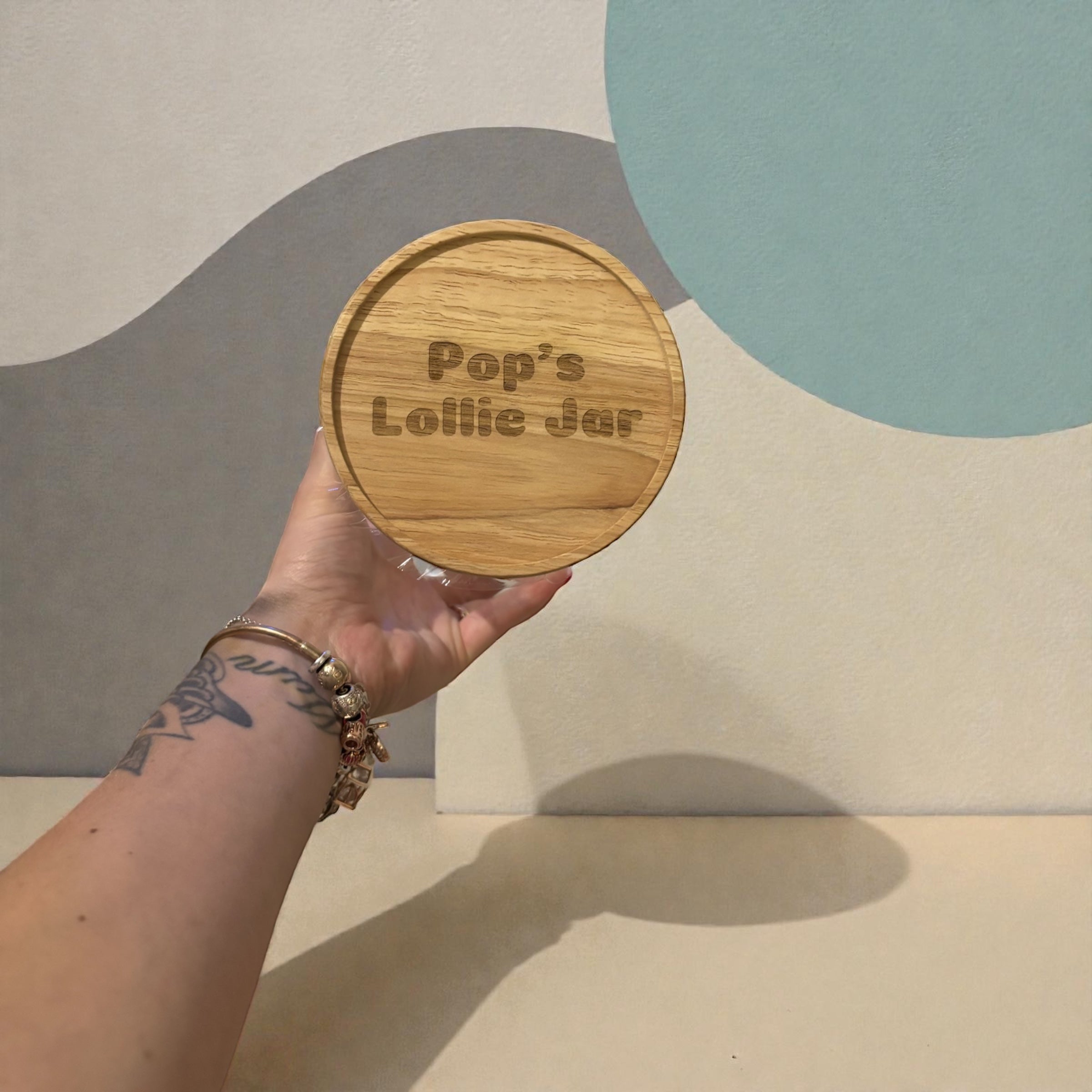 Custom Personalised Lollie Jar
