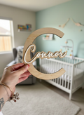 Custom Letter + Name Personalised Sign
