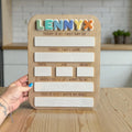 Personalised Rainbow School Board