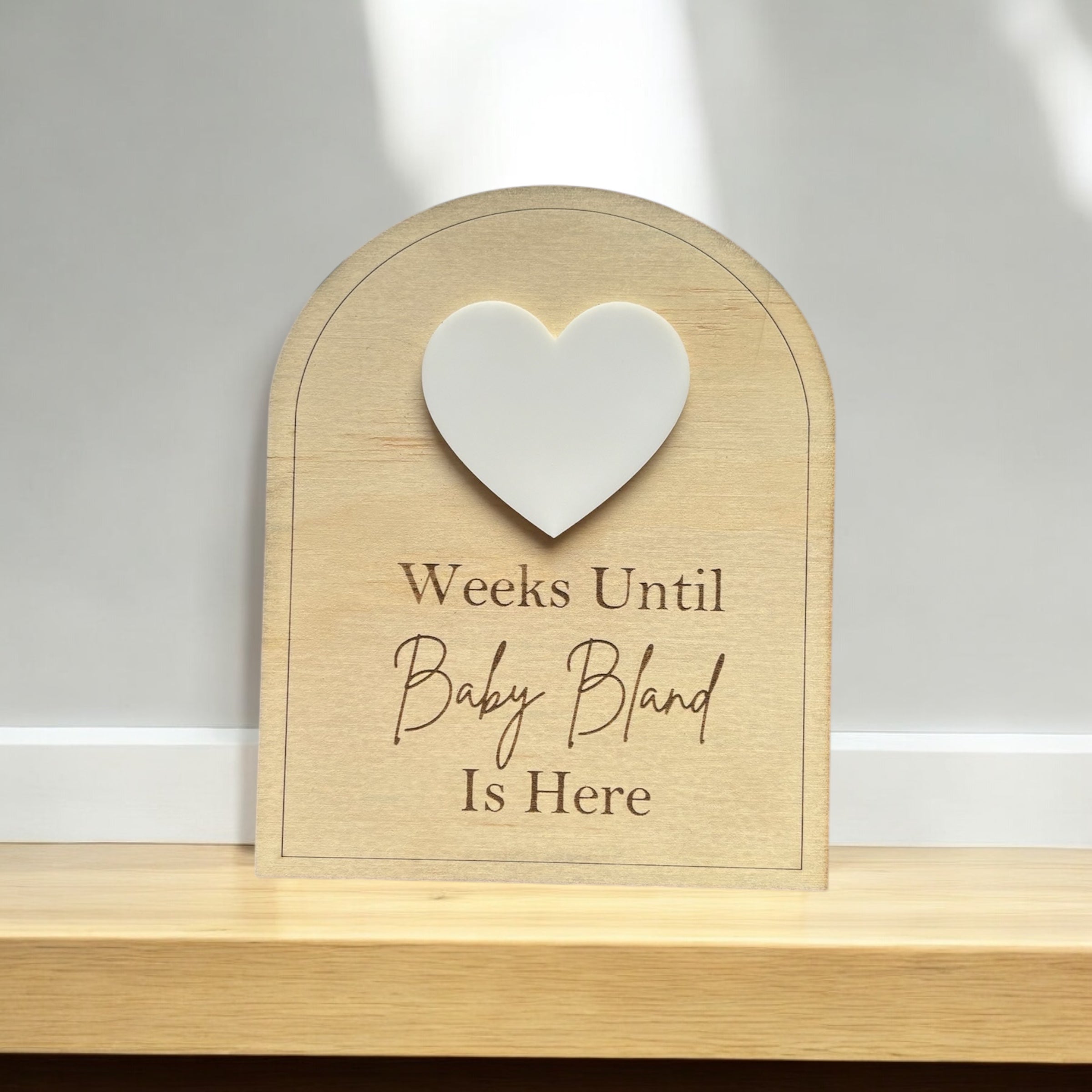 Custom Baby Countdown