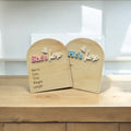 Gender Surprise Birth Announcement Plaque