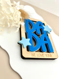 DADA "We Love You" Blue