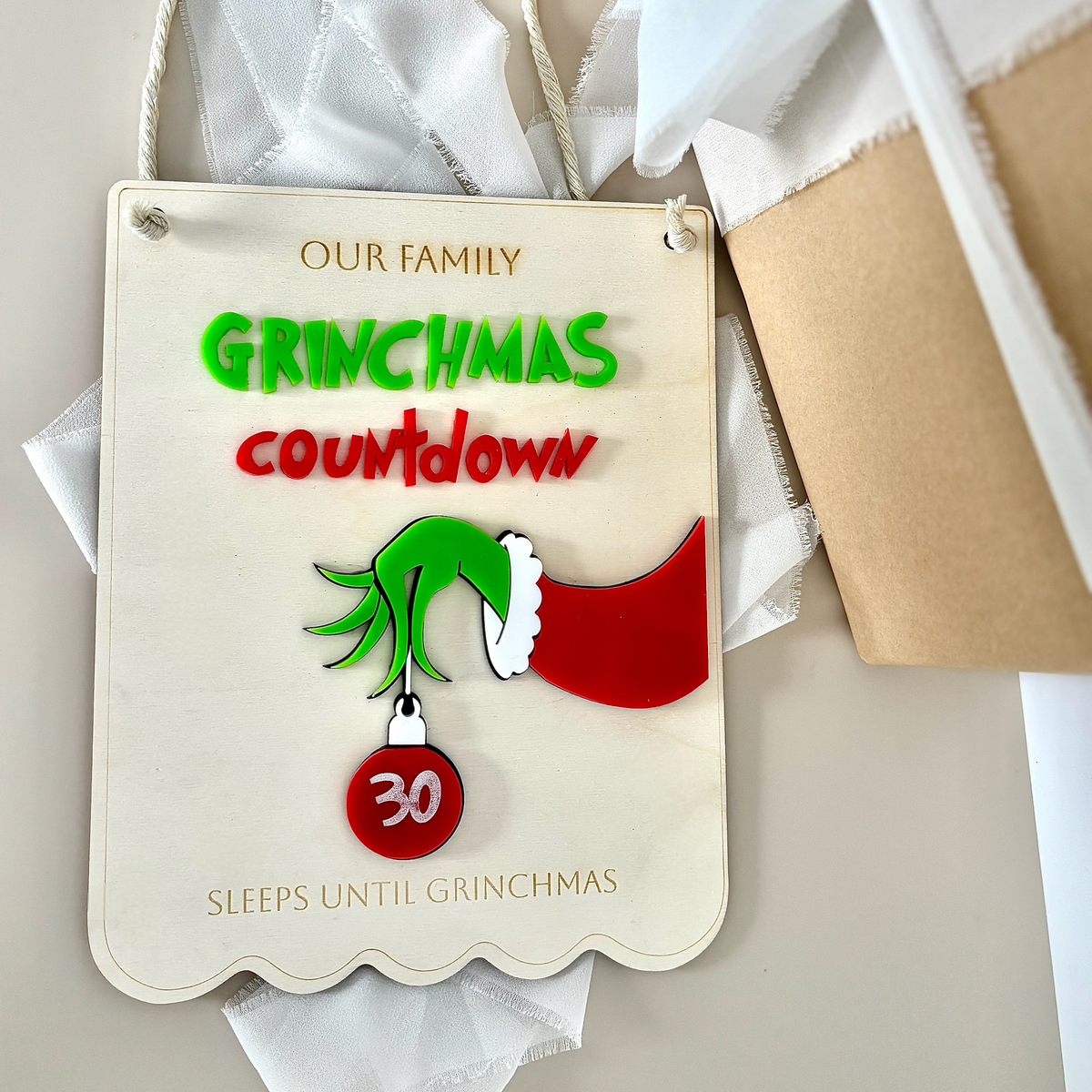 Grinchmas Family Countdown