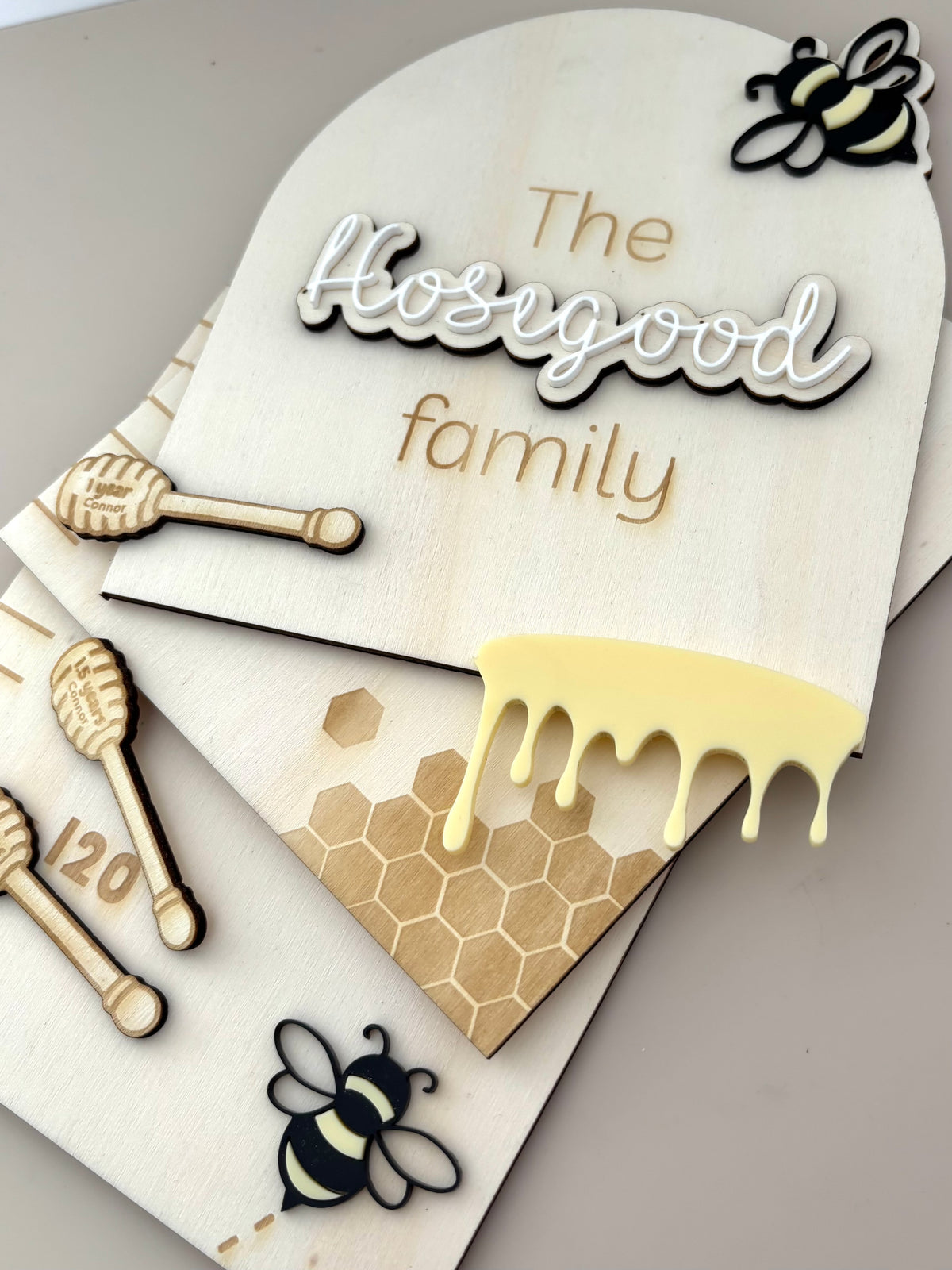 Honey Bee Growth Chart