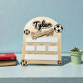 Personalised Soccer First Day School Board