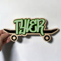 Skateboard Personalised Sign