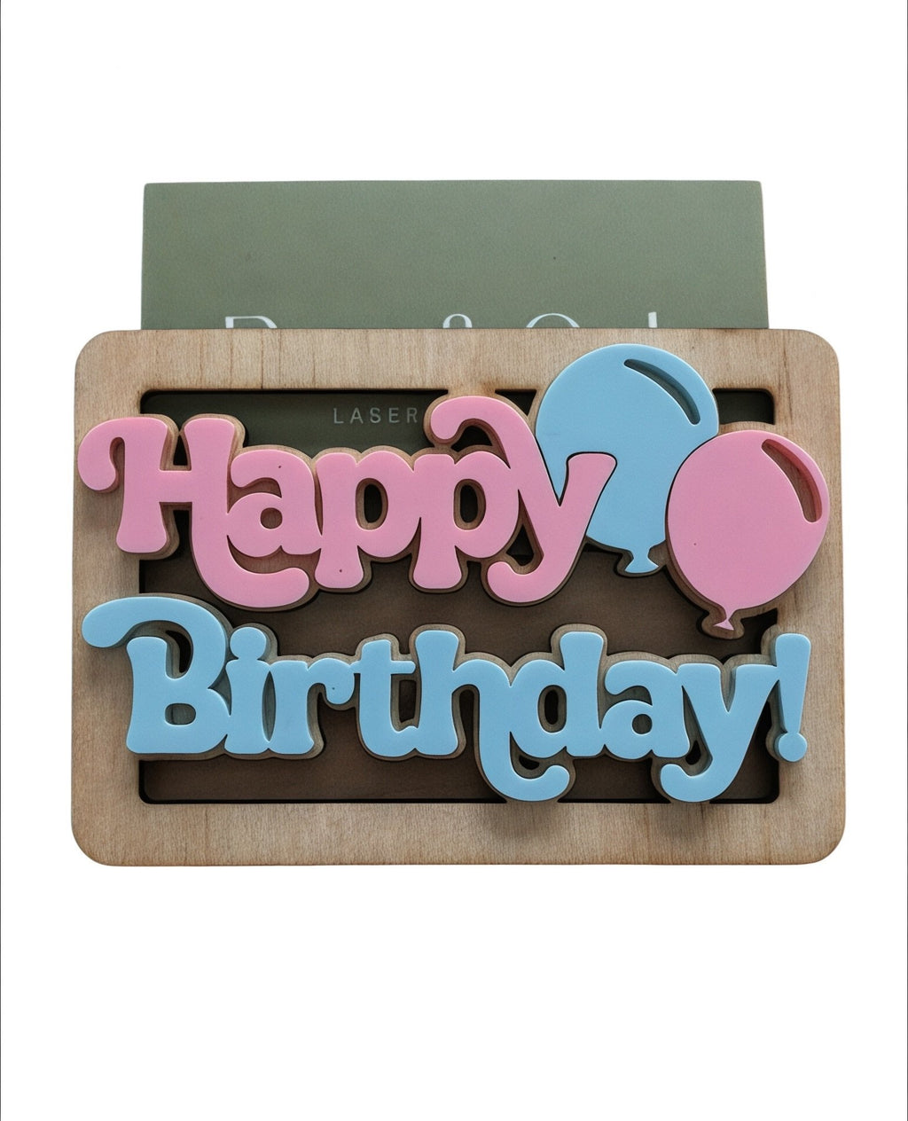 Happy Birthday Gift Card Holder