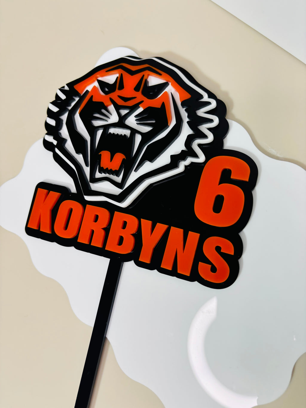 Footy Themed Cake Toppers