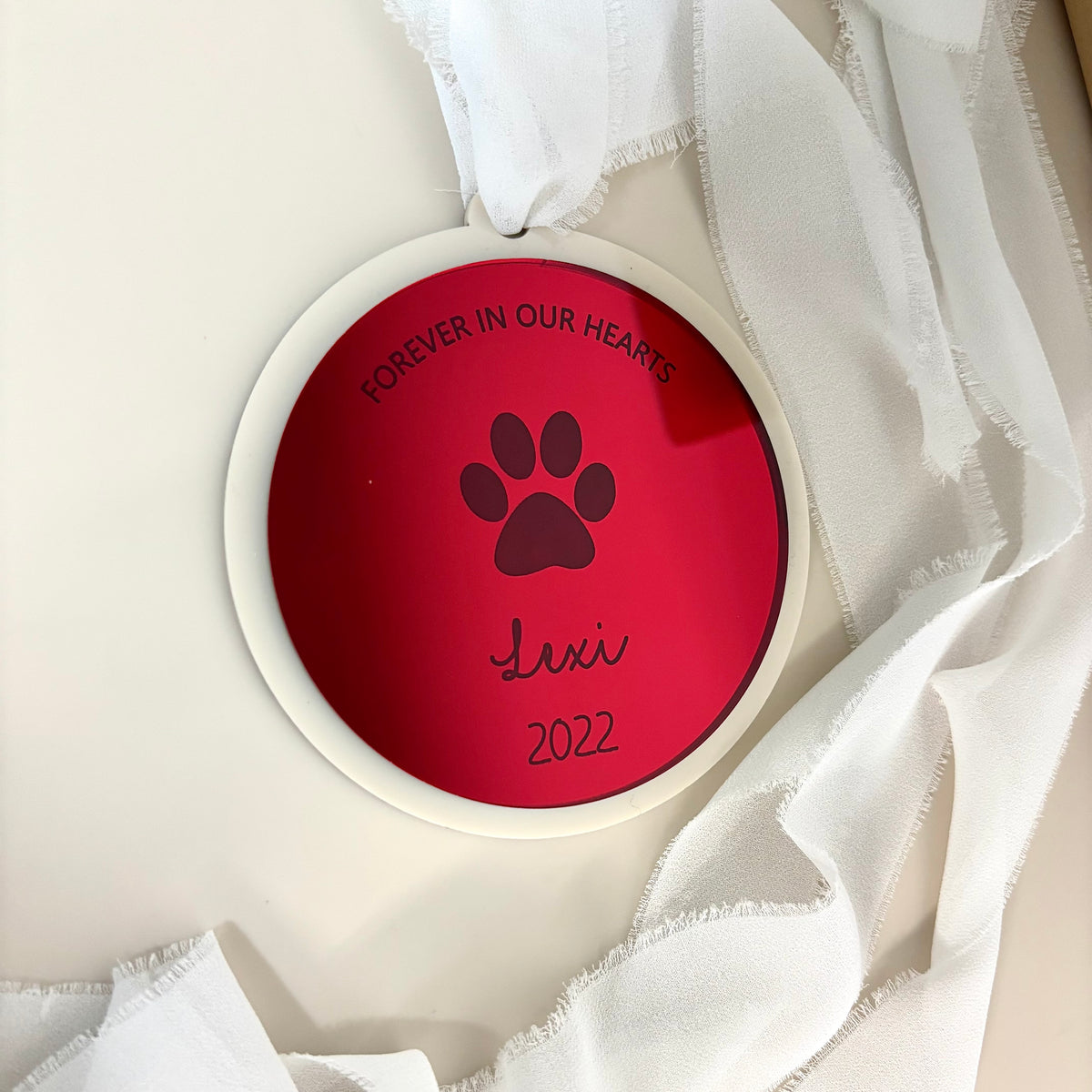 Pet Paw Ornamnet