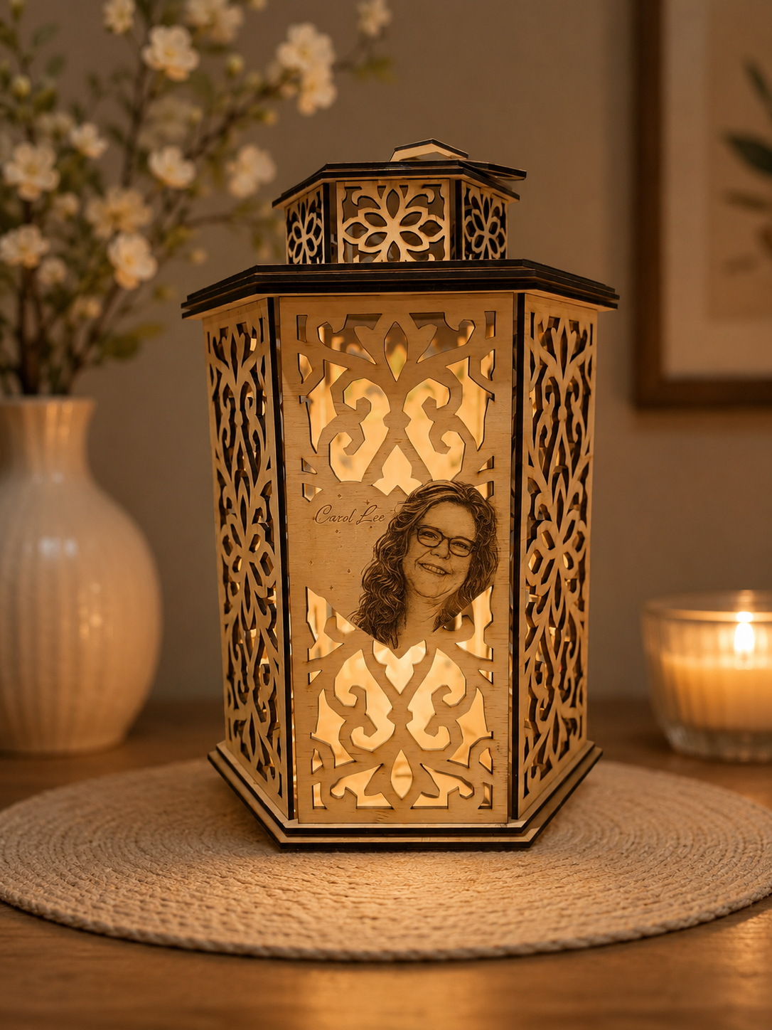 Custom Memorial Lantern