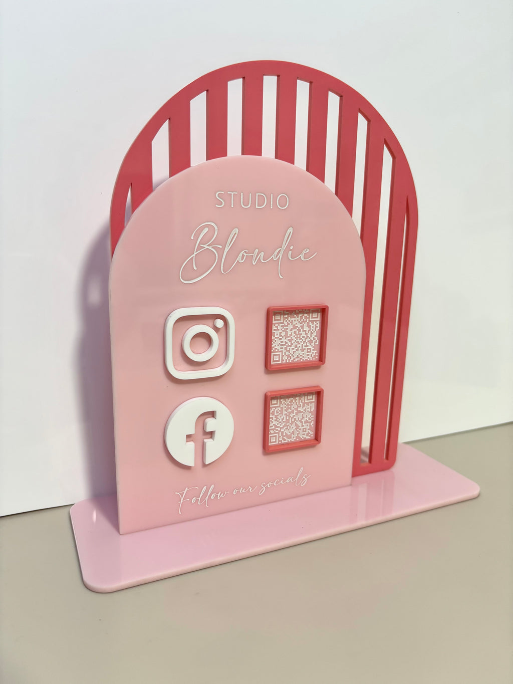 Custom QR Code Sign