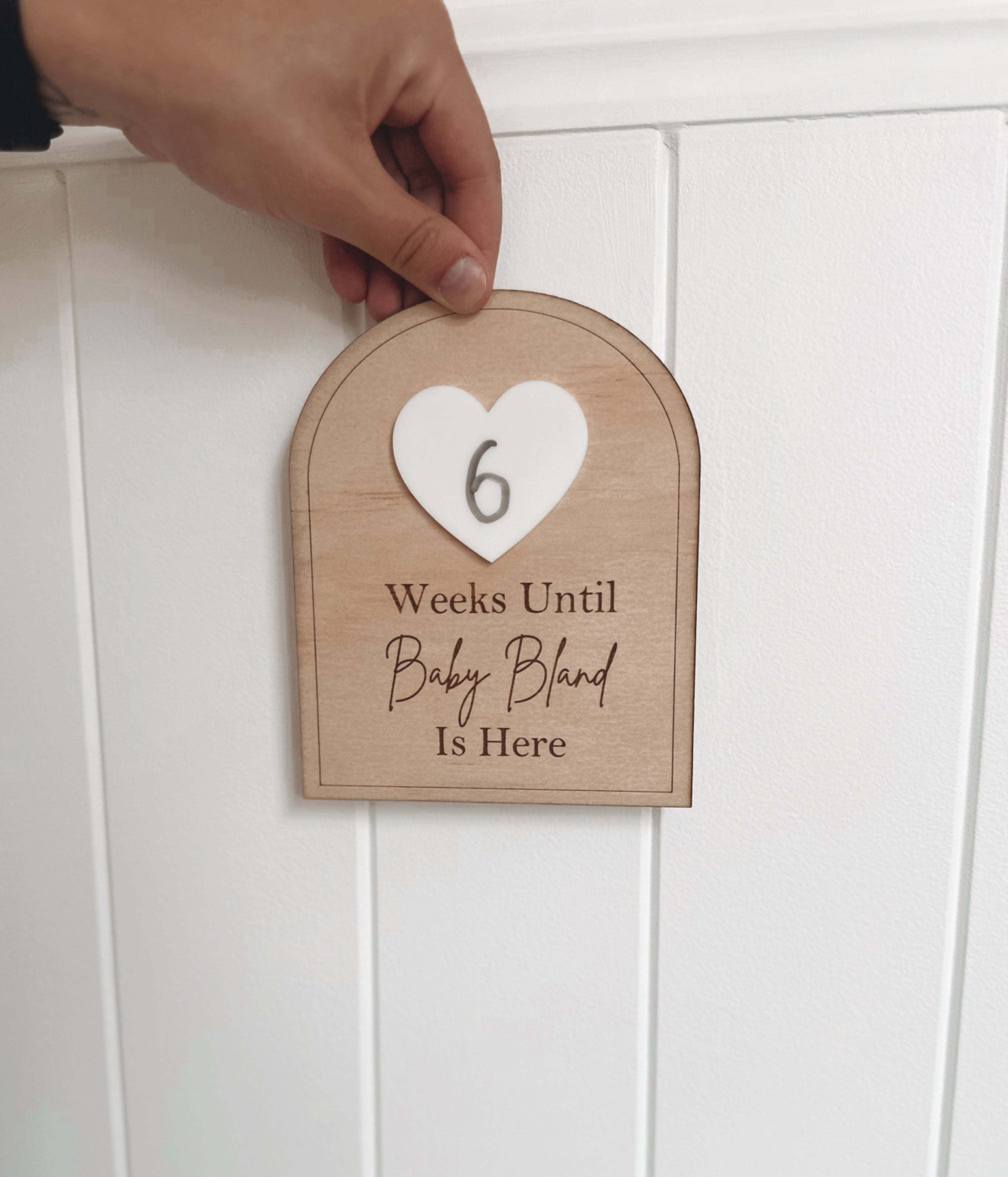 Custom Baby Countdown