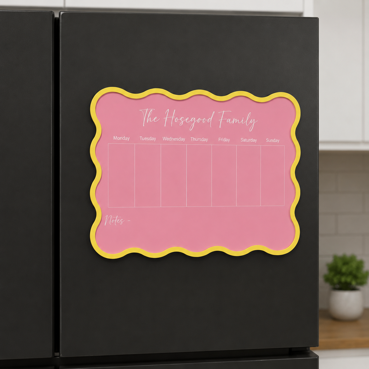 Colour Pop Family Planner Magnet