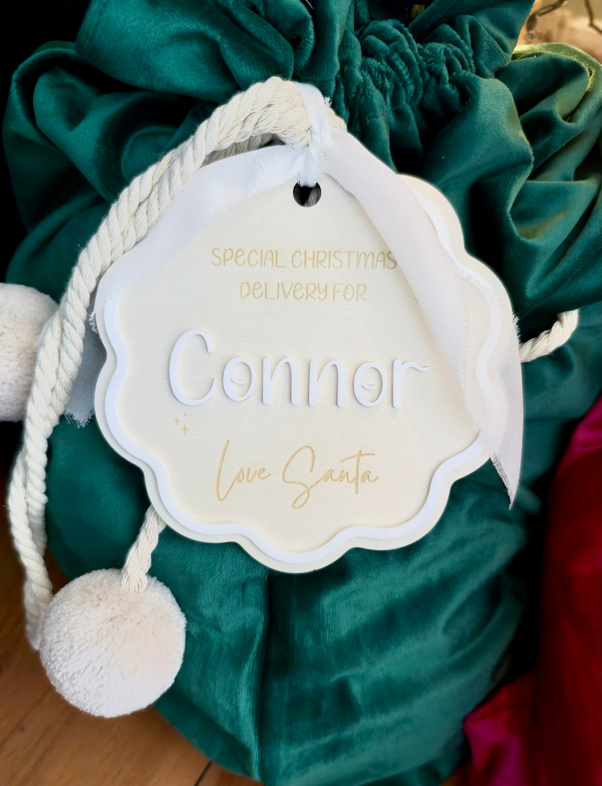 Santa Sack Tag