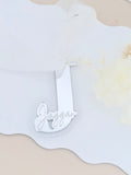 Christmas Letter Ornament
