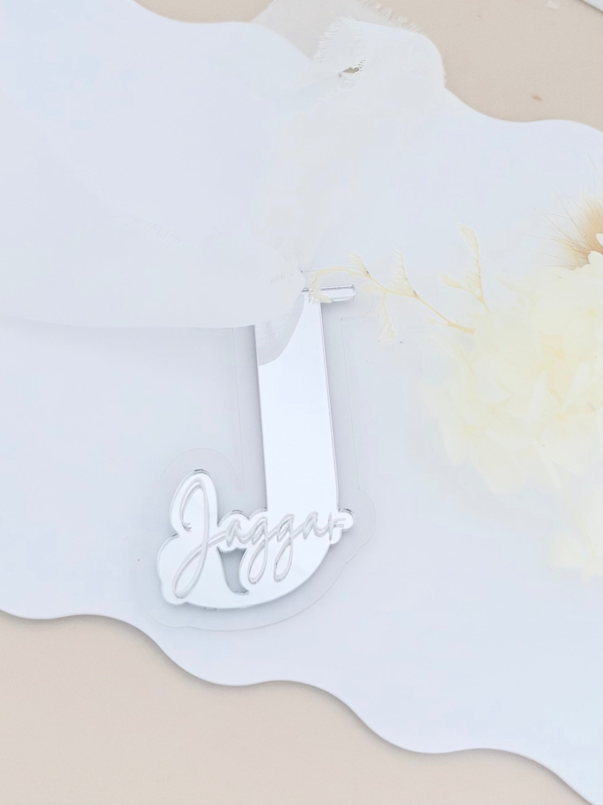 Christmas Letter Ornament