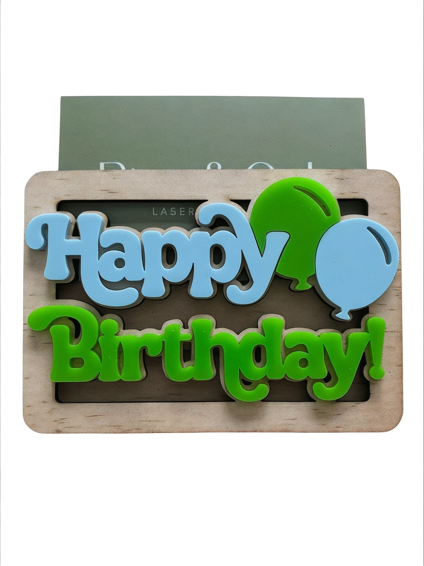 Happy Birthday Gift Card Holder