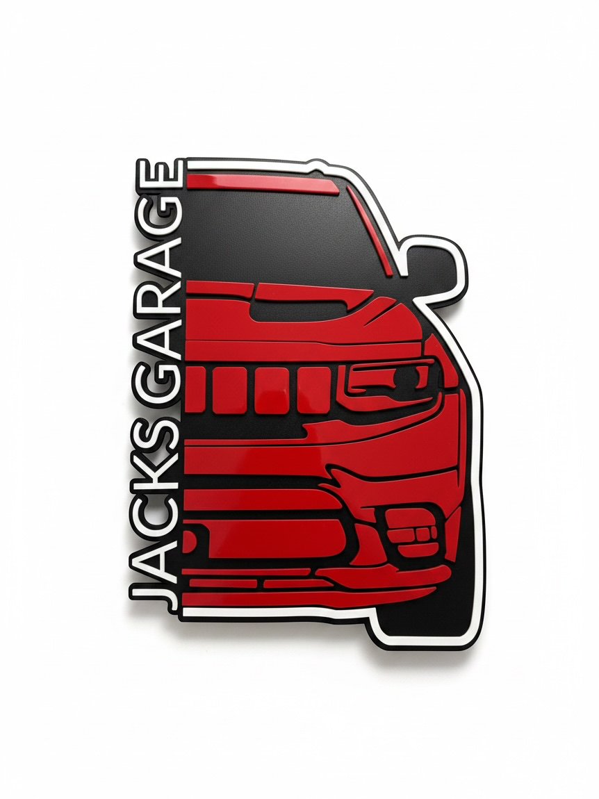 Personalised Car Sign
