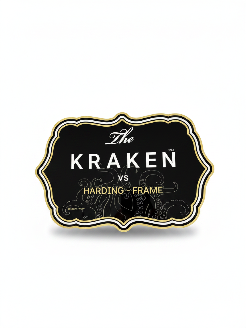 Kraken Inspired Bar Sign