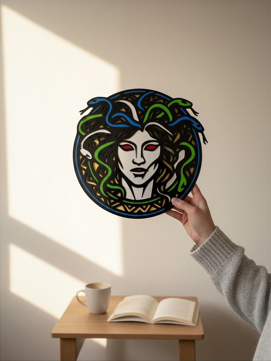 Medusa Layered Wall Art