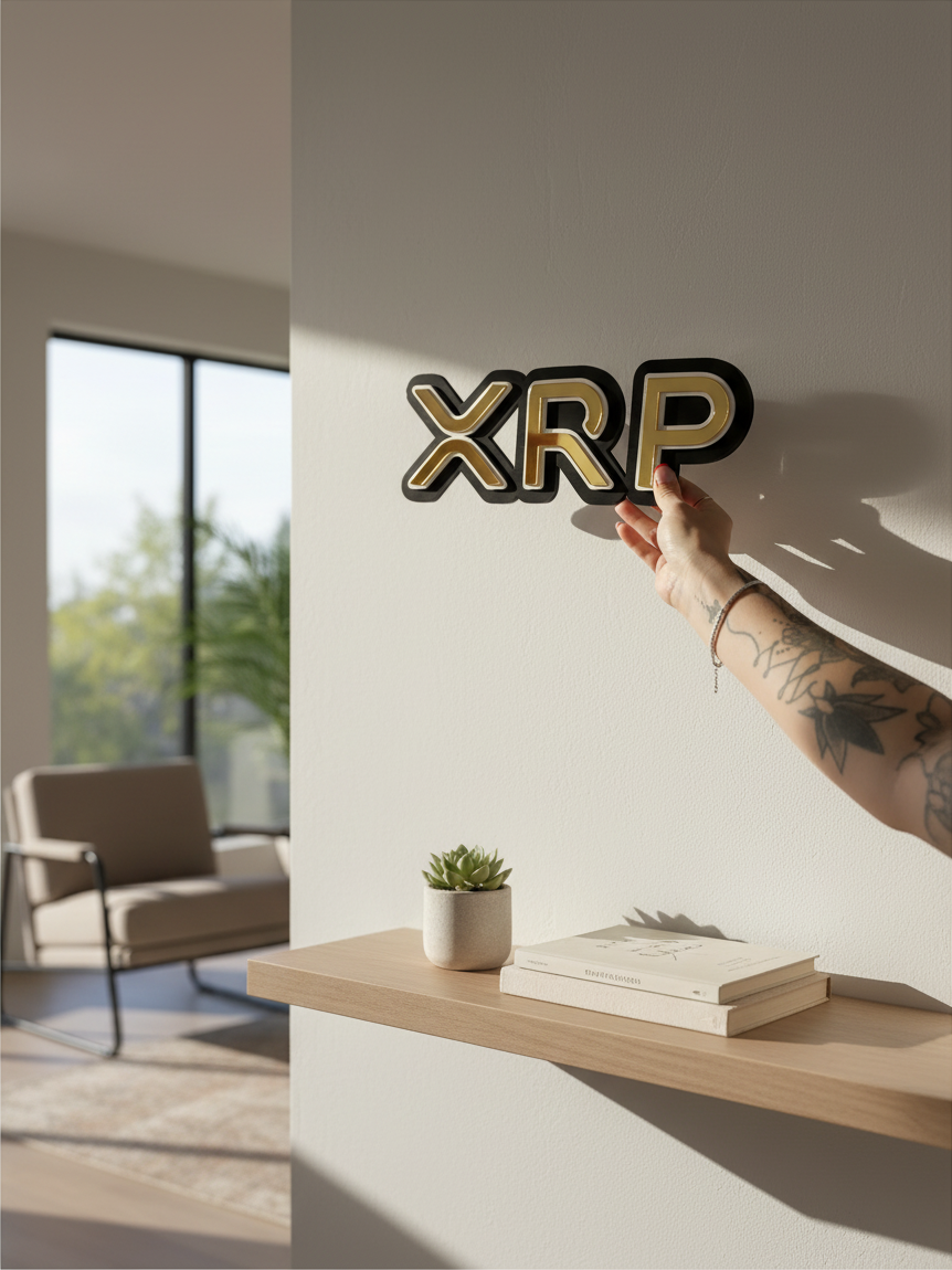 Stunning XRP Cryptocurrency Sign