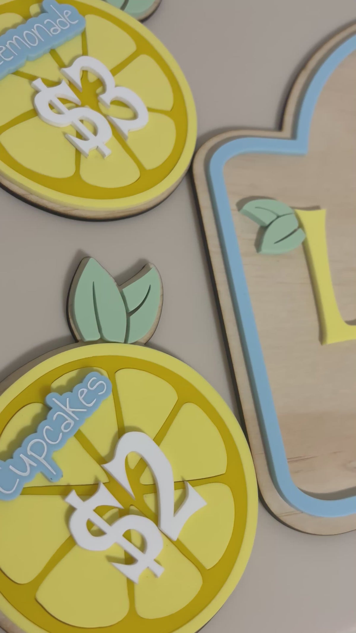 Lemonade Stand Sign Personalised
